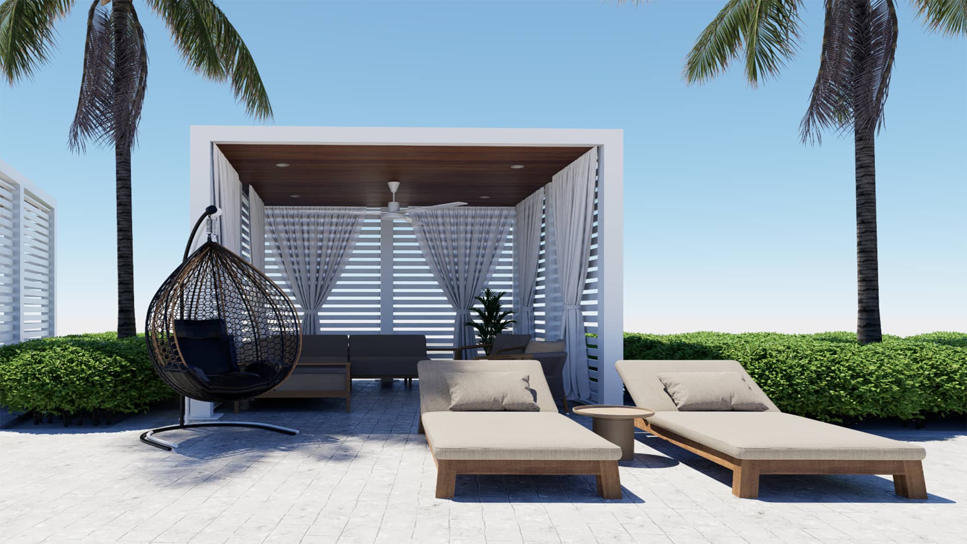 Cabaña en Great Life Lagoon (hasta 8 huéspedes)